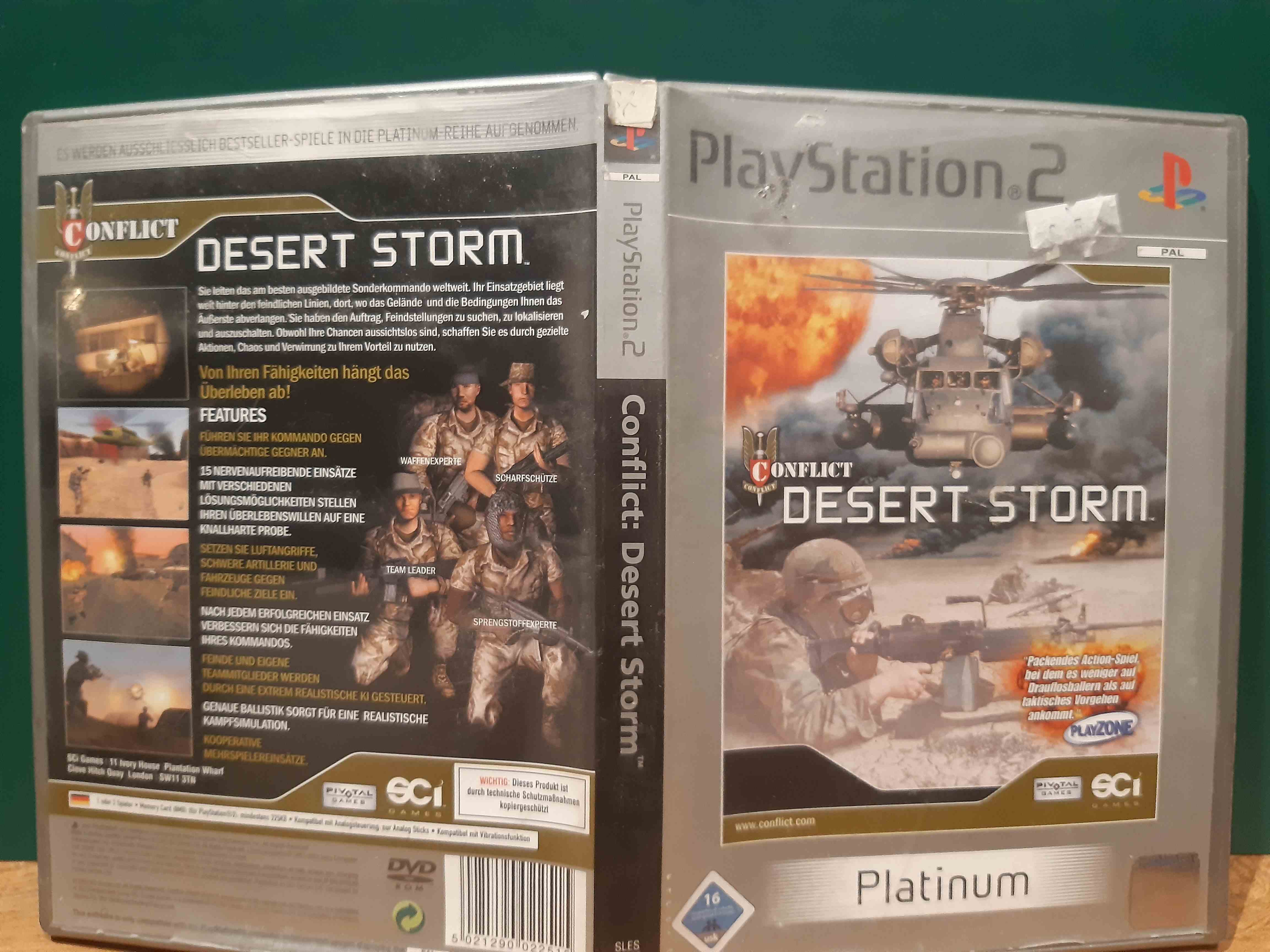 ps2 conflict desert storm ii
